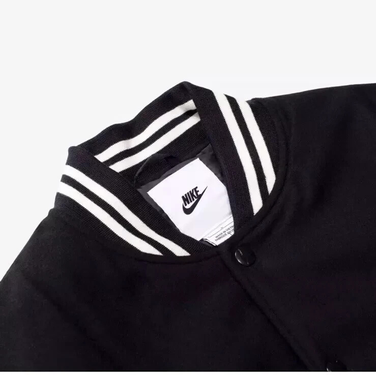 ナイキ　レザージャケット 90'S NIKE Flight LEATHER JACKET（ナイキ フライト ロゴ刺繍