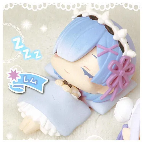 Rem Re:Zero Futón Mini Pequeño Futón Figura Onemutan Anime Auténtico Japón - Imagen 1 de 5