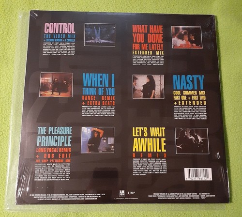 JANET JACKSON / CONTROL THE REMIXES / NASTY!! / 2019 SEALED - Picture 3 of 3