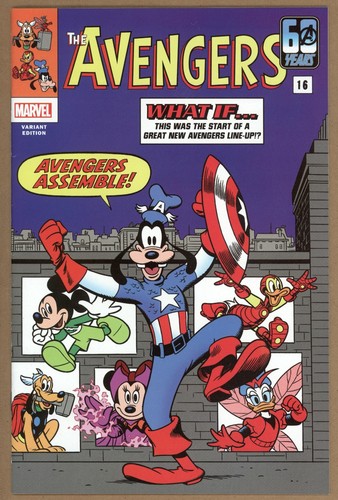 Amazing Spider-Man 45 (2022 Marvel) Disney 100 Avengers Variante Sehr guter Zustand/nm