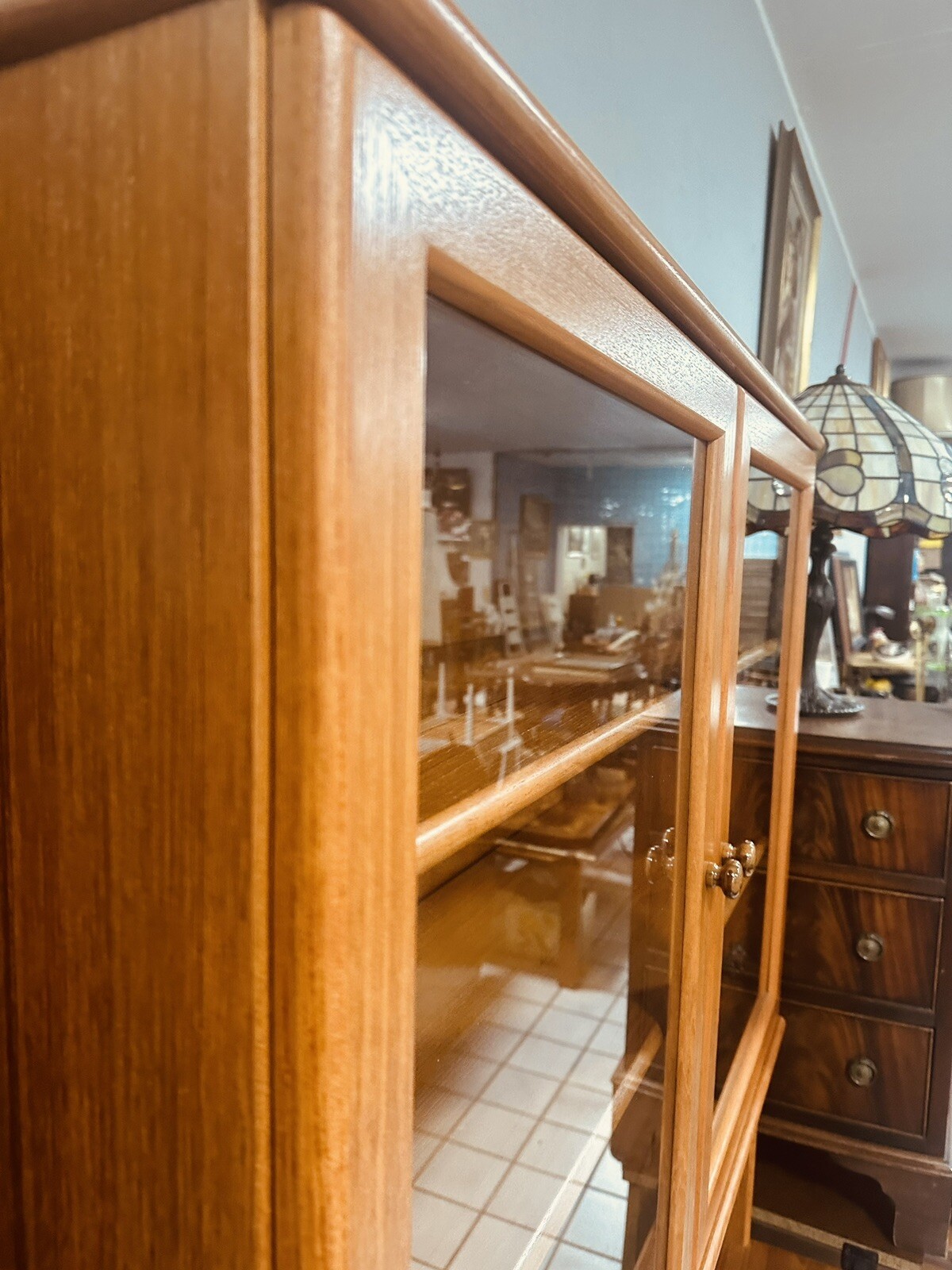 Teak Esszimmerschrank Buffetschrank Anrichte Vitrine Kommode Buffet Teakholz