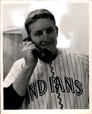 LD305 1970 Original William Vorpe Photo STEVE DUNNING CLEVELAND INDIANS PITCHER