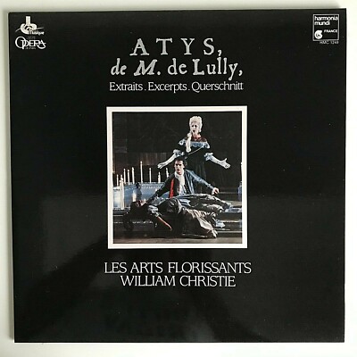 Jean-Baptiste Lully ATYS (Querschnitt) de Mey Laurens Mellon Christie (LP381) 