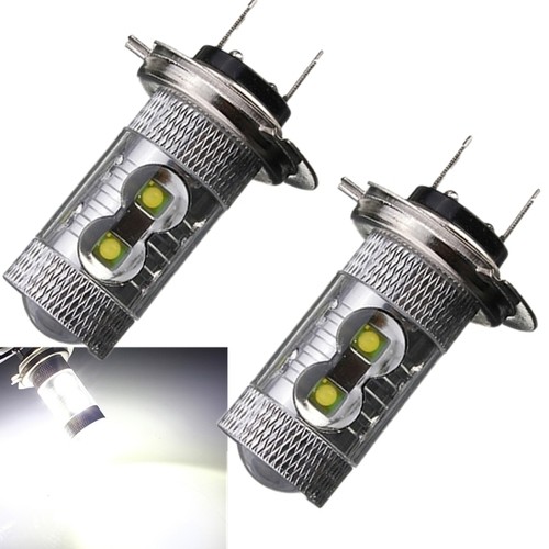 2X BOMBILLA H7 472 50W CANBUS ERROR FREE LED BLANCO COCHE LÁMP HEADLIGHT UK