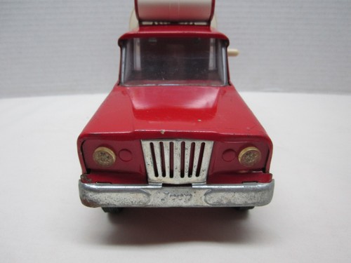 Vintage 1960s Tonka Red Cement Mixer Truck - Picture 6 of 10