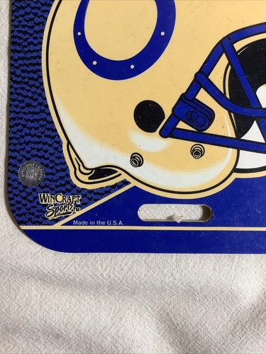 2003 Colts AFC South Indianapolis Colts Champions License Plate - Picture 5 of 11