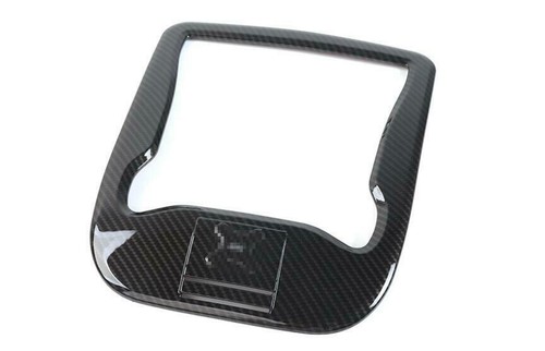 Carbon fiber Roof Reading light lamp cover trim Decor For jeep Renegade 2016-20 - Picture 8 of 8
