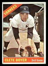 1966 Topps Clete Boyer #9 - New York Yankees