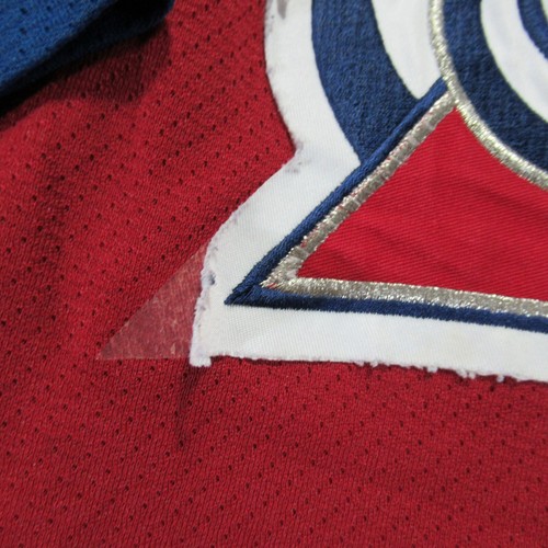 CCM NHL Colorado Avalanche Hockey Away Trikot Herren XL blau rot Vintage 90s - Bild 13 von 16