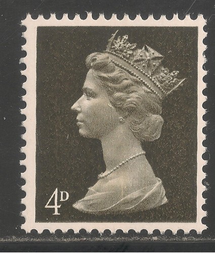 Great Britain #MH6 VF MNH - 1967 4p Queen Elizabeth II / Machin