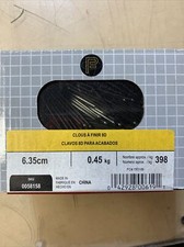 National Nail 0058158 Brite 8D Finish Nails, 2-1/2"