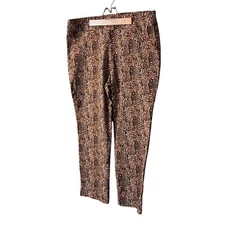Counterparts leopard pants pull on stretchy