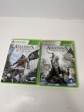 Xbox 360 Assassin's Creed IV: Black Flag & Assassin's Creed III Bundle of 2