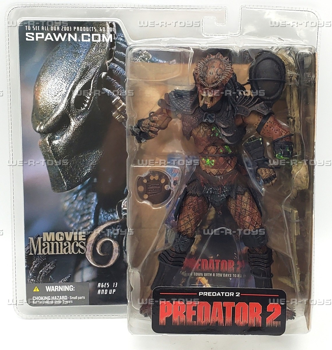 SF・ファンタジー・ホラー MOVIE MANIACS PREDATOR2 Predator Movie Maniacs Predator 2 Action Figure McFarlane