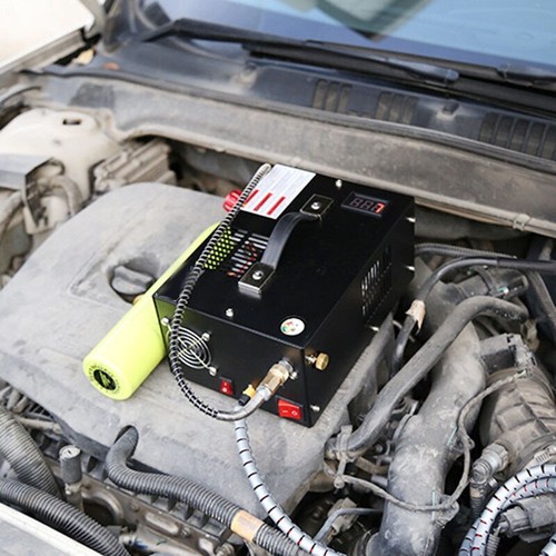 12V Auto Elektrische Hochdruck Tauch Luftpumpe 30MPA Inflator 220V - Bild 11 von 27