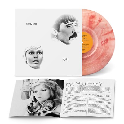 Nancy Sinatra & Lee Hazlewood Again RED VINYL LP Record &Book bonus songs NEW bl