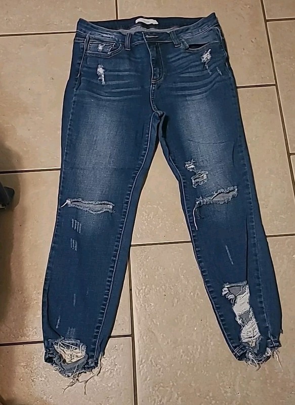 Cello Size Junior 15 Distressed Jeans