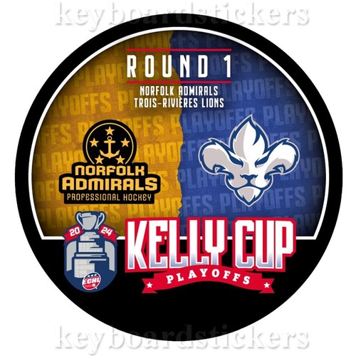 ECHL 2024 Kelly Cup Playoffs Round 1 Dueling 8 Puck PKG - Everblades, Walleye .. - Picture 7 of 10