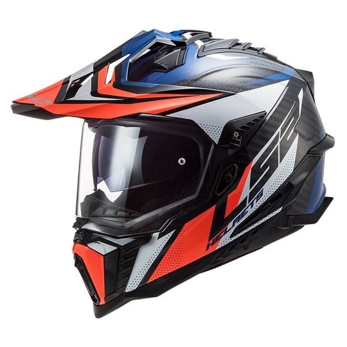 LS2 Explorer Carbon Adventure Motorcycle Dual-Sport Helmet Pick Size/Color - Picture 6 of 17