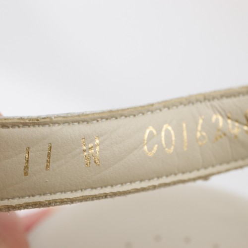 SAS Womens Suntimer Sandal Size 11 WIDE Ivory White Low Heel Strappy Tripad Shoe - Picture 14 of 15