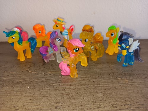My Little Pony MLP Mini Blind Bag Transparent Lot of 11 Rarity Fluttershy
