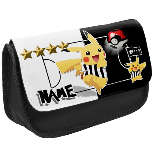 Football Pencil Case Pokemon School Stationary Bag Boys Kids Personalised Gift - Picture 36 of 67