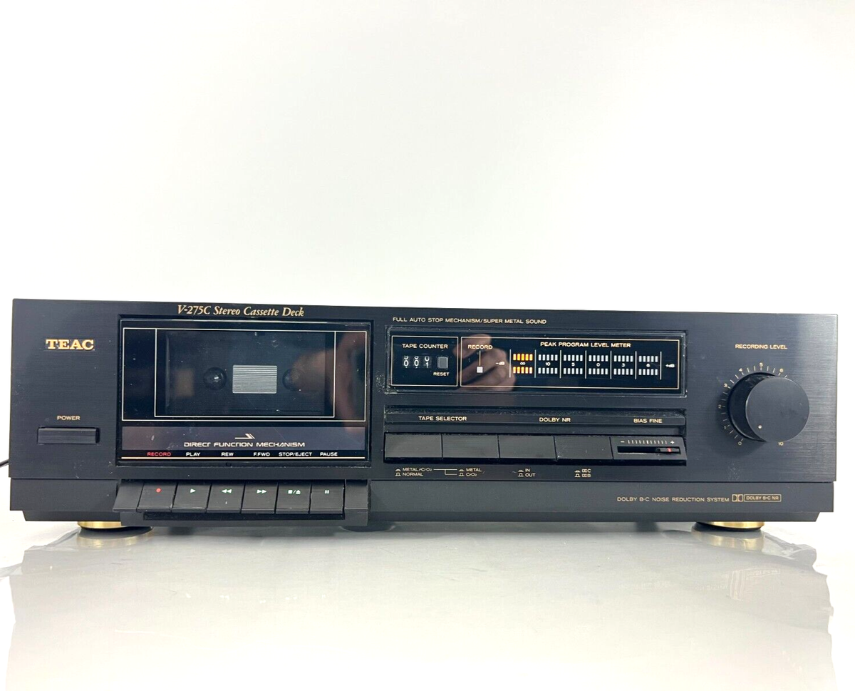 Teac V-275C Stereo Cassette Deck | eBay