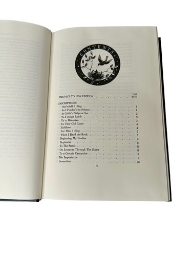 Easton Press Walt Whitman Leaves of Grass Leather Collectors Edition Book Poetry - Picture 11 of 15