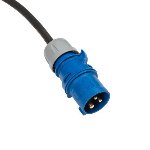 Enchufe de 16 amperios a enchufe de 13 amperios y 2 velocidades, adaptador de alta resistencia 16A-13A HO7 230V 0,5 M - 5 M - Imagen 2 de 7