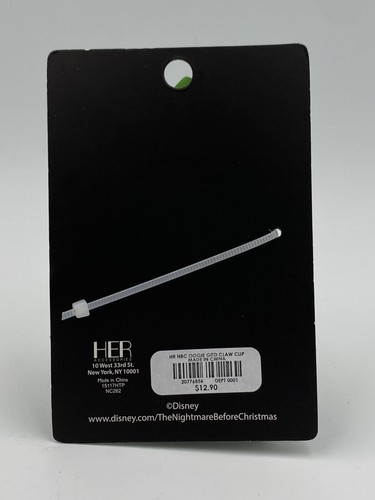 Nuevo OOGIE BOOGIE GARRA DE PELO Brilla en la Oscuridad Clip Pesadilla Antes de Navidad NUEVO CON ETIQUETAS. - Imagen 2 de 10