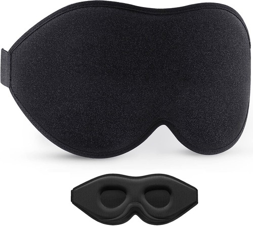 LitBear 3D Sleep Mask Contoured Eyes Socket New Gift USA Stock - Picture 2 of 6