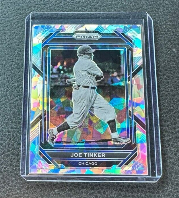 2023 Panini Prizm Joe Tinker Silver Ice Prizm