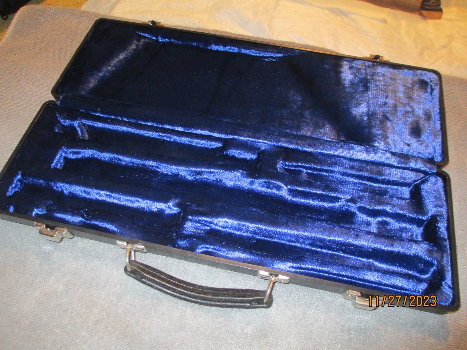 GEMEINHARDT DOUBLE FLUTE PICCOLO CASE VERY GOOD ORIGINAL CONDITION CASE