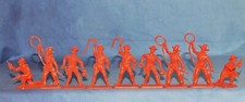 9 x (54 mm) Crescent - American Cowboys for the old & Wild West @ 1960
