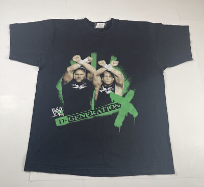 DXTEEN サイン入りTシャツ ZnZ D-generation X Shawn Michaels Triple H Attitude DX
