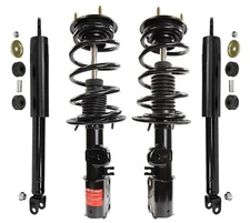 Monroe Front Strut Coil Springs & Rear Shock Absorbers Kit For Ford Flex 2013-15