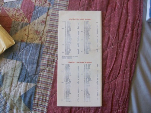 1965 WASHINGTON SENATORS MEDIA GUIDE  + ENVELOPE FRANK HOWARD GIL HODGES - Picture 2 of 4