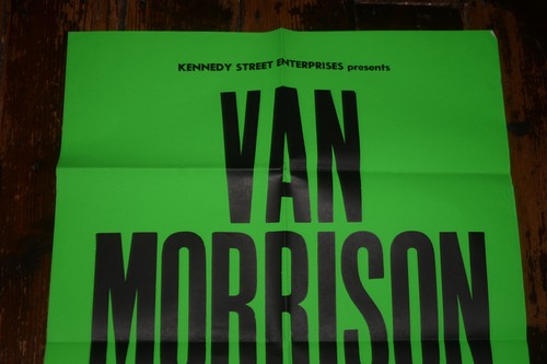 VAN MORRISON CONCERT POSTER, 1992, Sheffield City Hall, 20"x30" - Picture 3 of 4