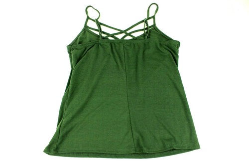 Girls No Boundaries Camisole Tank Top Cross Front Size M 7-9 - Picture 3 of 4