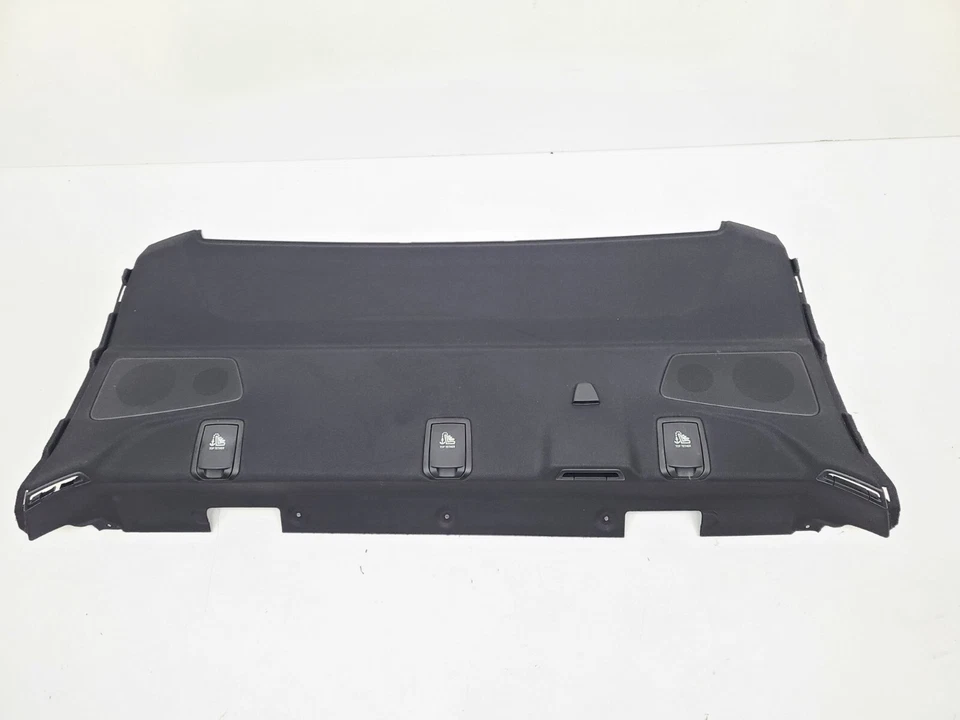 2017-2023 BMW 530I XDRIVE G30 REAR DECK SHELF PACKAGE TRAY TRIM PANEL & SPEAKER  - Image 3 of 4