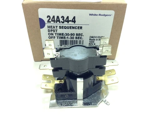NEW 24A34-4 Fan & Heat Sequencer Emerson Electric Mobile Home Furnace