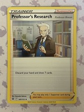 Pokémon TCG Professor's Research (Rowan) Brilliant Stars 147/172 Holo Rare