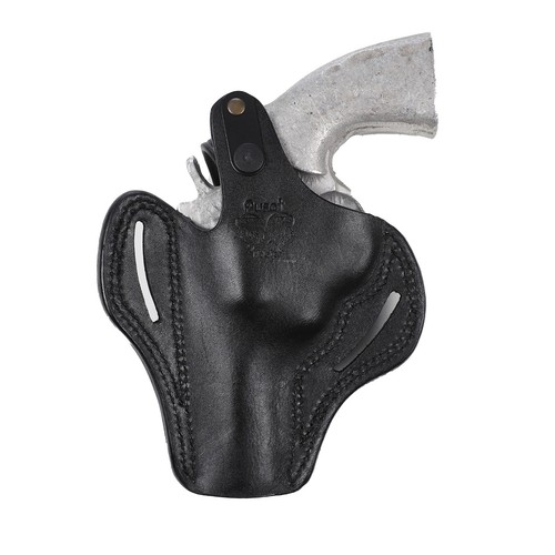 Pusat Holster Colt Python 4 inch 357 MAG Revolver Leather Belt Holster - Picture 6 of 28