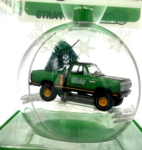 2024 Neu im Karton M2Machines O’Reilly Autoteile Weihnachtsschmuck Dodge Power Wagon - Bild 4 von 5