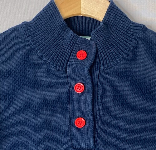 CLASSIC PREP Boys 7 Yrs (~6) Navy Blue Pullover Sweater w/Red Knit Lobster CPC - Picture 4 of 5