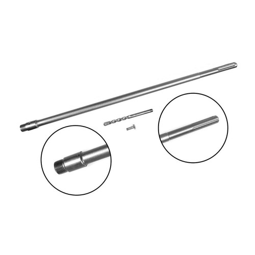 Asta barra 60 cm attacco grande max prolunga per fresa muro carotatrice a tazza - 第 1/1 張圖片