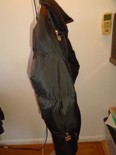 DSQUARED Women's Down Winter Coat/Long Jacket, Size 38, Black - Picture 2 of 16