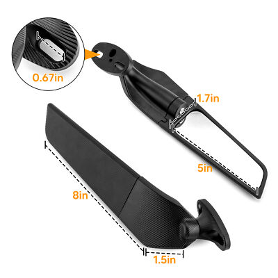 Mirror様まとめ買い専用 Amazon.com: Motorcycle Adjustable Rotating Side Mirror Fit