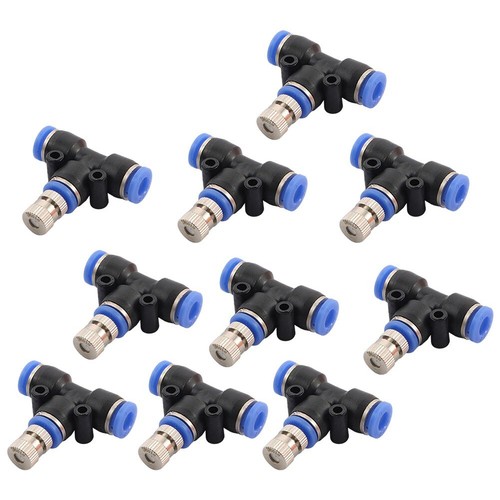 for Outdoor Cooling and Humidification with Brass Misting Nozzles