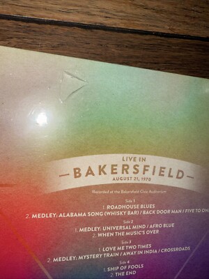 ドアーズ「Live In Bakersfield, August 21, …」 The Doors – Live In Bakersfield, August 21, 1970 – 2 x Vinyl